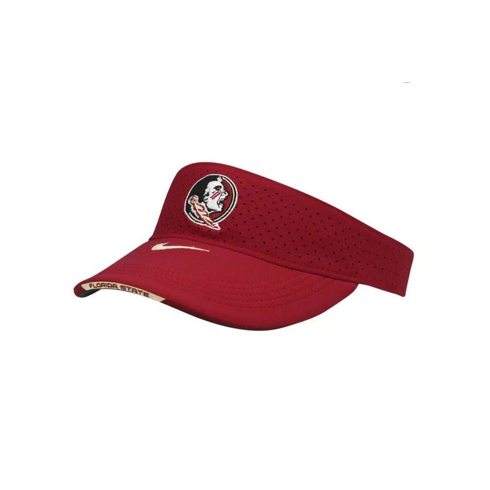 Nike Florida State Seminoles Visor Aerobill‎ Visor FSU Maroon NEW